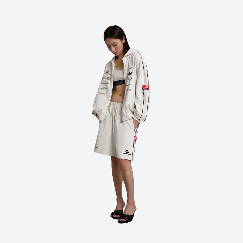 Racing Zip-Up Hoodie